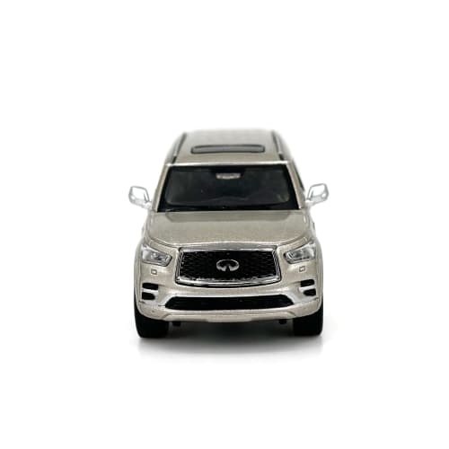 Paudi Model 1/64 Scale Infiniti 2020 QX80 Collection Finished Model In Gold