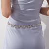 New Metal Sweet Woman Waist Chain Spring Skirt Versatile Heavy Industry Young Elegant Rhinestone Butterfly Waist Chain