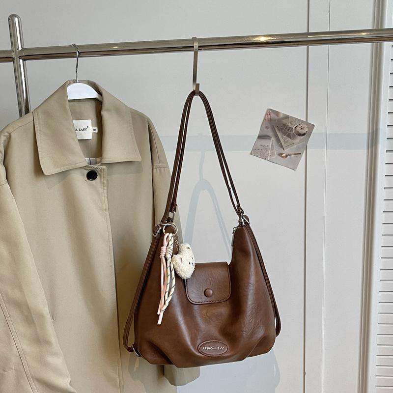 Casual Retro Large Capacity Bag, Commuting Single Shoulder Crossbody Bag, Casual Tote Bag Casually