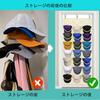Sociplentycom Hat Storage Cap Storage Dustproof Storage Display Small Item Hat Closet Cap Foldable Hanging Can also store Rack, 24-Piece Case,