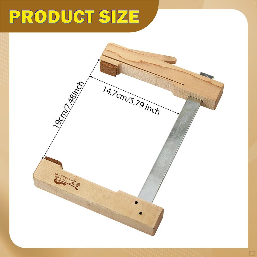 Violin F Clamp Repair,Portable,Luthier Cam Clamp,Violin Making Tool for Woodworking Projects,