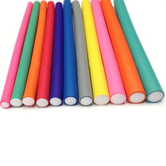 10 Bendy Curler Twist Pieces Maker Soft Foam Hair Roller Rods Hair Rollers Tools