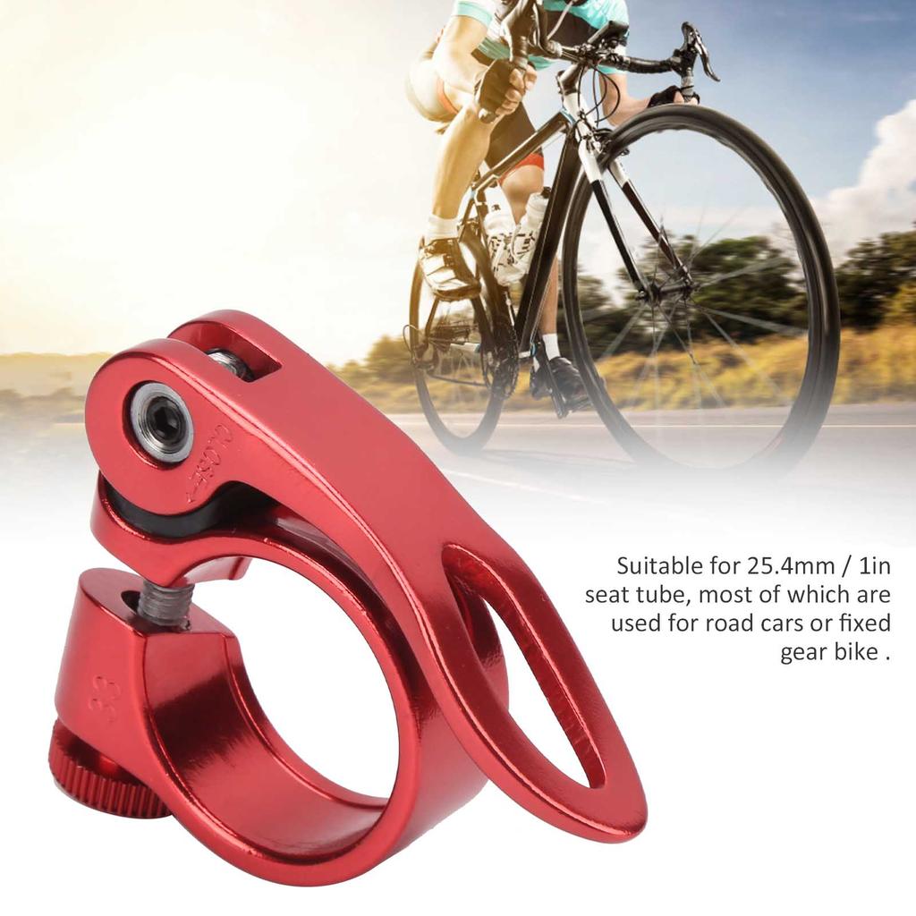 28.6mm Seat Tube Clamp Bike Aluminum Alloy Seatpost Clamp Bike Accessory