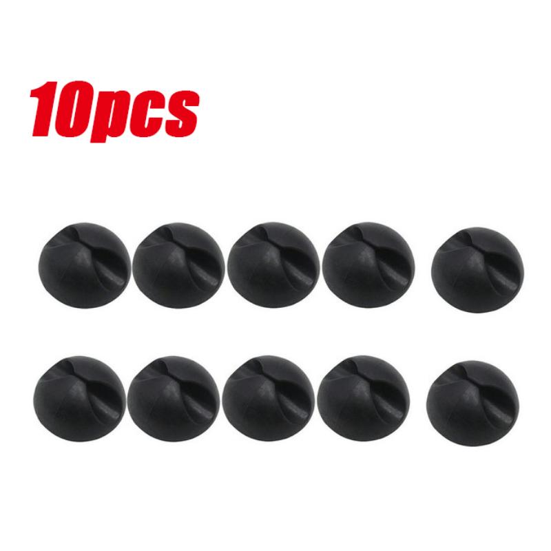 Car Cable Fastener Clip Silicone USB Cable Organizer Appliances Clips Car Cable Winder Holder Earphone Network Wire Fixed Clips