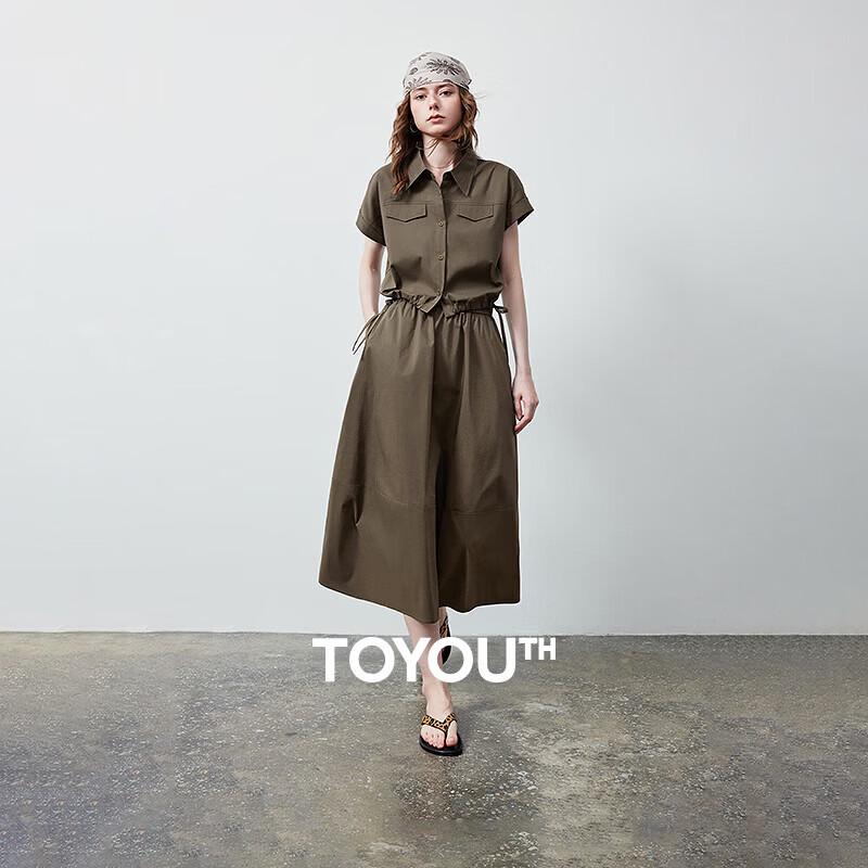 Chuyu Women s Workwear Short-Sleeve Shirt & Skirt Set L