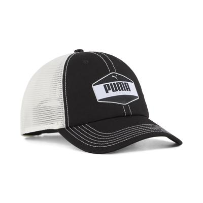 Puma Závodní klasika Kšiltovka Trucker 02597601 Puma Black Jedna velikost