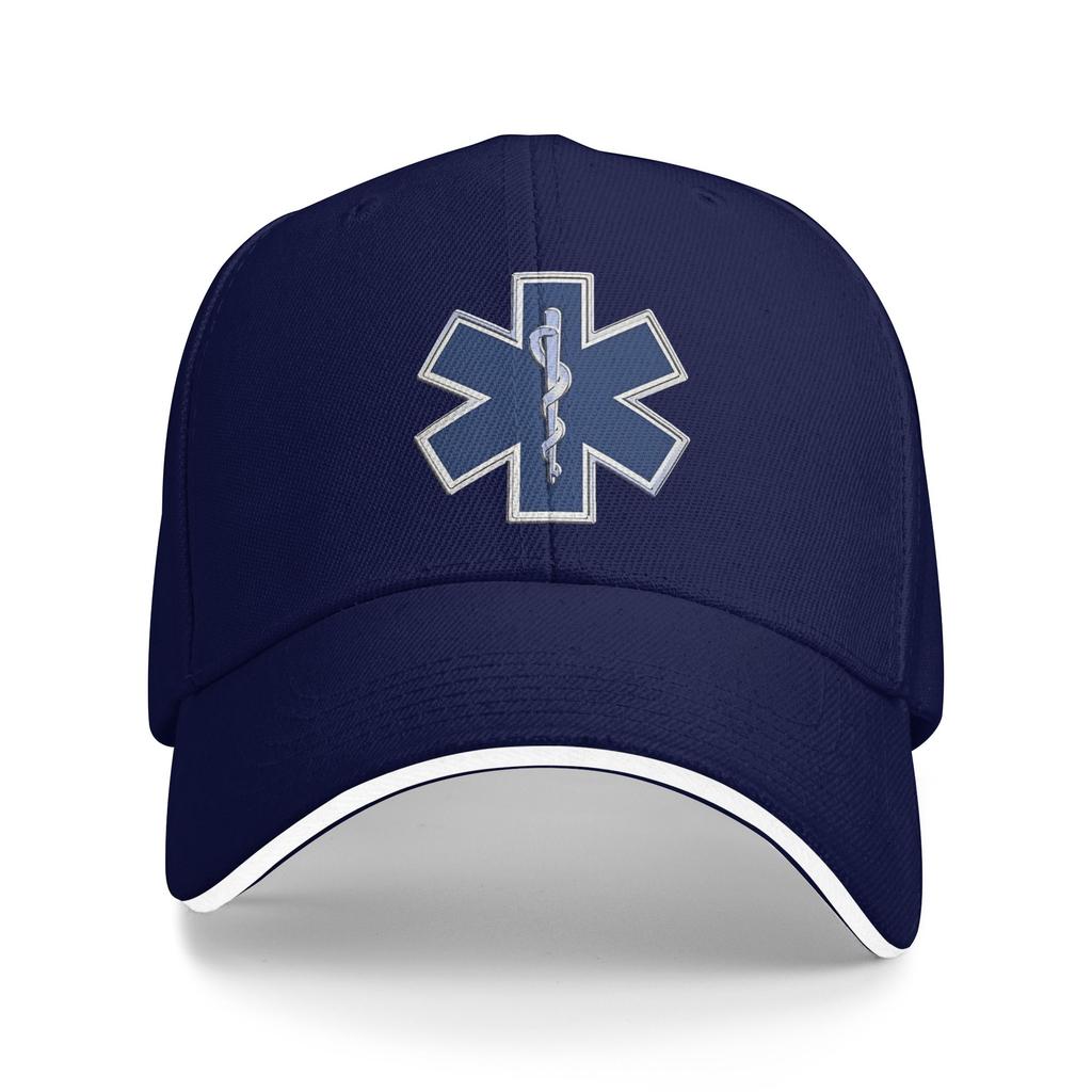 Paramedico Stella della Vita Cappellino da Baseball Casual Primavera Sanità Cappellino Trucker Dropshipping Cappellino Snapback Donna Uomo Cappellini da Baseball