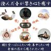 Felimoa Klangschale mit Obertönen, Klöppeln und rundem Kissen, Sechs-Zeichen-Mantra, für Konzentration, Meditation, Yoga und Heilung (rot)