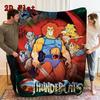 Thundercats 2D Flat Pattern Flannel Blanket High Quality All Seasons Warmth and Comfort Perfect for Christmas Gifts.MMT0918092