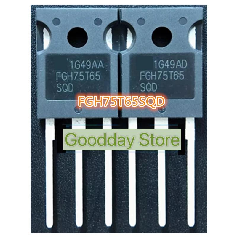 5pcs New Imported Original FGH75T65SQD FGH75T65 TO-247 Transistor Welding Machine IGBT Power Tube 75A/650V