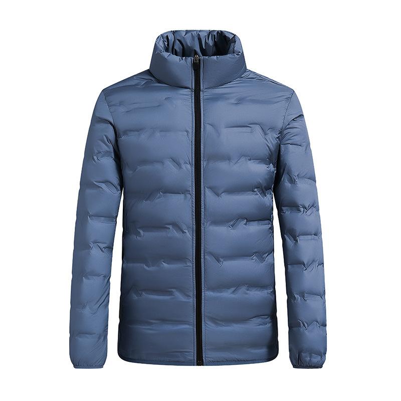 Light Down Jacket Women's Solid Color Simple Windproof Warm Graphene Down Jacket 85% White Duck Down Jacket Men