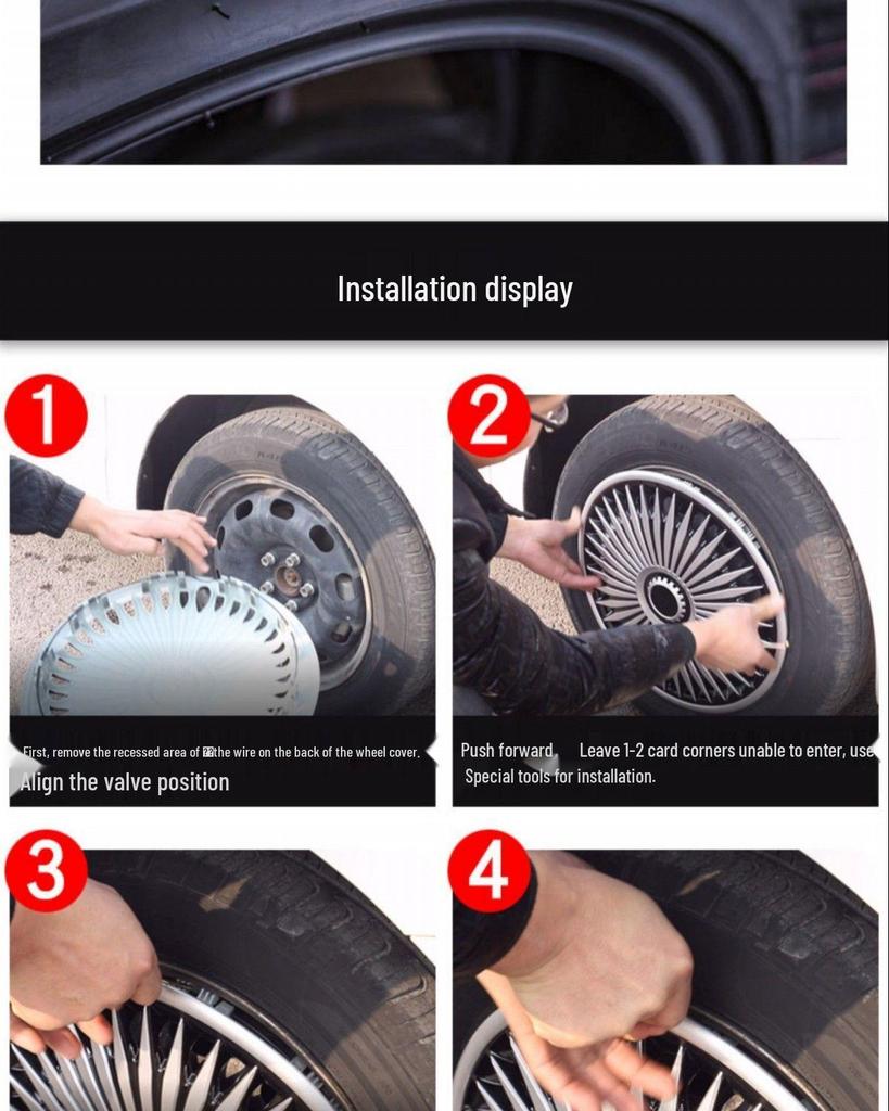 Geometry E Firefly 16-Inch Wheel Cover 2024 Model - Decorative Cover for Electric Vehicles