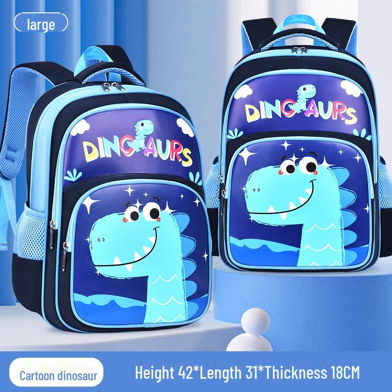 Wodoodporny plecak z kreskówkowym motywem o dużej pojemności dla uczniów szkół podstawowych (Klasy 1-6) - Lekka konstrukcja dla chłopców i dziewcząt