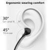Bluetooth-compatible 5.3 Sports Headphones with LED Display Noise Cancelling Mic,Comfortable Magnetic Neckband Headphone