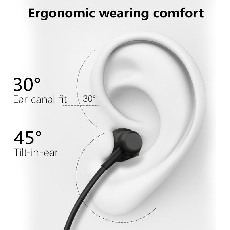 Bluetooth-compatible 5.3 Sports Headphones with LED Display Noise Cancelling Mic,Comfortable Magnetic Neckband Headphone