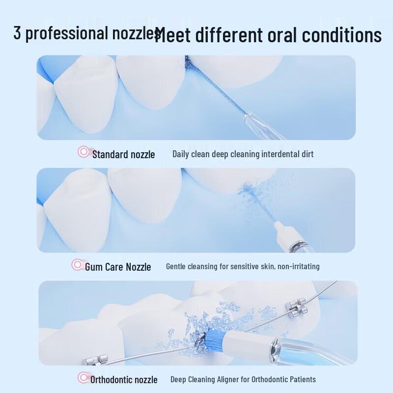 Midea Portable Water Flosser CN plug (adapter included)