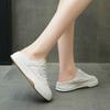 Popular lazy two wear little white shoes women's models 2025 summer new versatile flat-bottomed casual one-pedal board shoes super hot