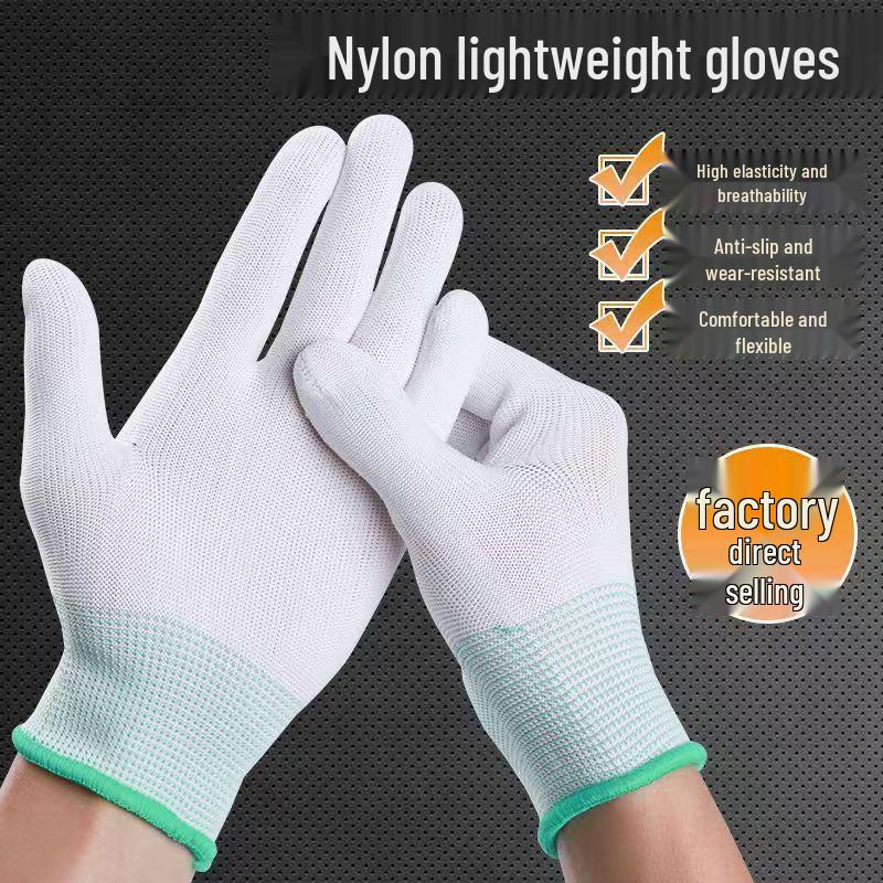 Unisex strečové nylonové rukavice pro léto a podzim - Pracovní ochrana, Doprava zdarma, Jeden kus