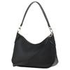 Michael Kors MK Jet Set Zip Closure Leather Shoulder Bag Medium Women shoulder bag Black 32S6GJ6W8L-BLACK