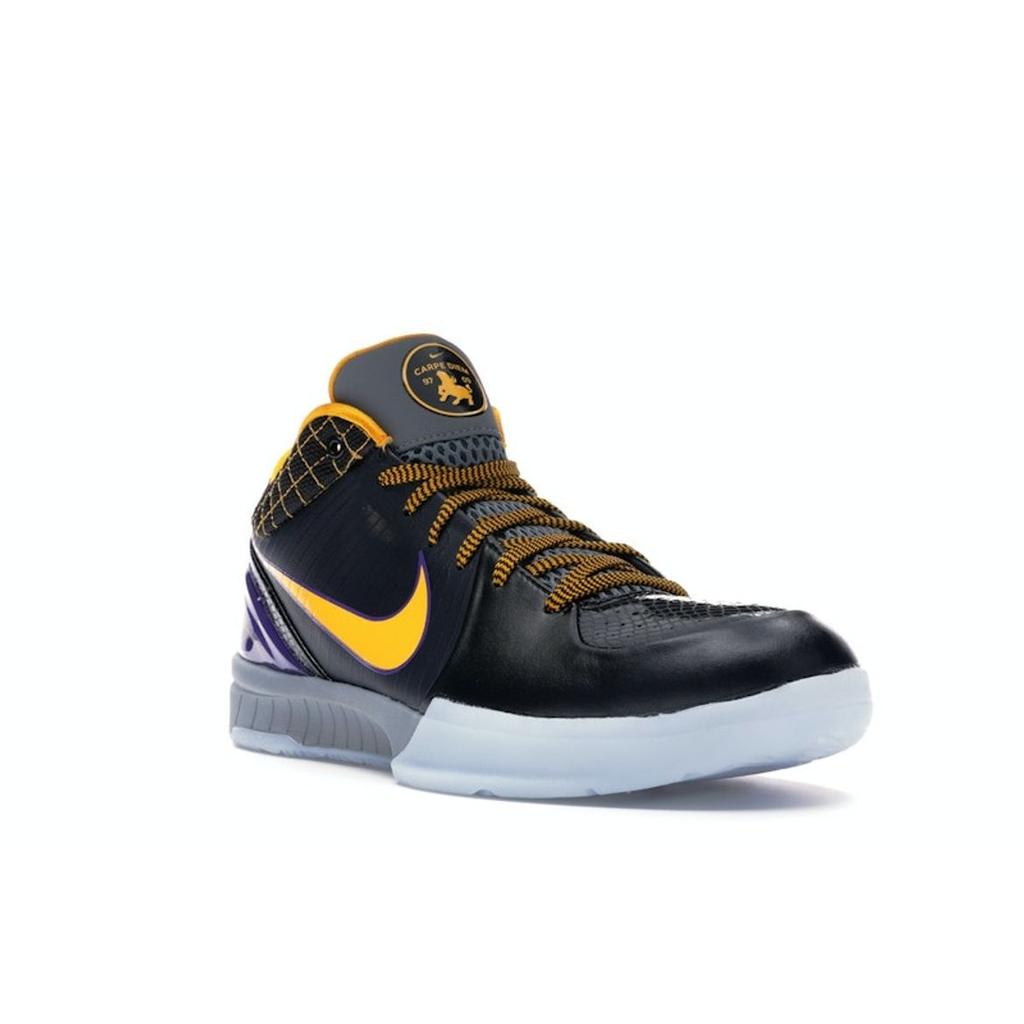 Nike Zoom Kobe 4 Protro Carpe Diem 2019 Men Sneakers Black Del-Sol-Varsity-Purple-Cool-Grey AV6339-001