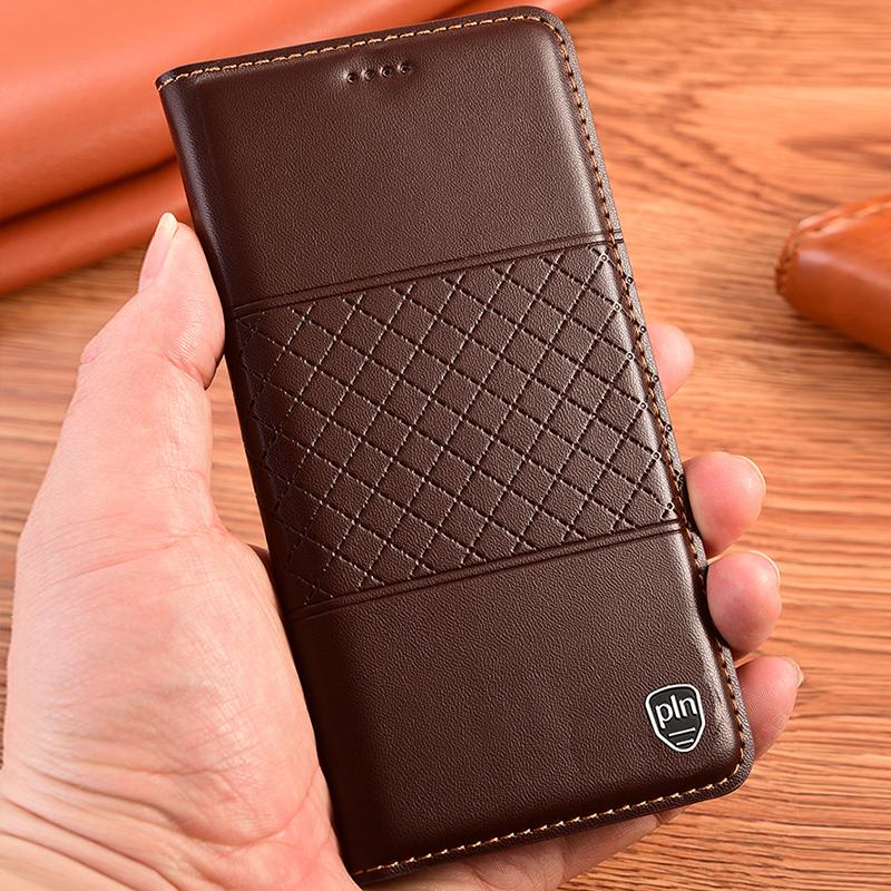 Luxury Genuine Leather Case for Samsung Galaxy S25 Ultra S22 S23 S24 Plus Flip Magnetic Card Slots Wallet Cover Coque