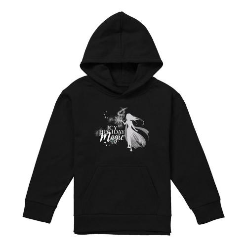 Frozen Childrens/Kids Icy Holiday Magic Elsa Heather Christmas Pullover Hoodie