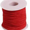 0.8mm Red Elastic String 328ft Length Cuttable High Strength Braclet String Necklace String for Jewelry Making