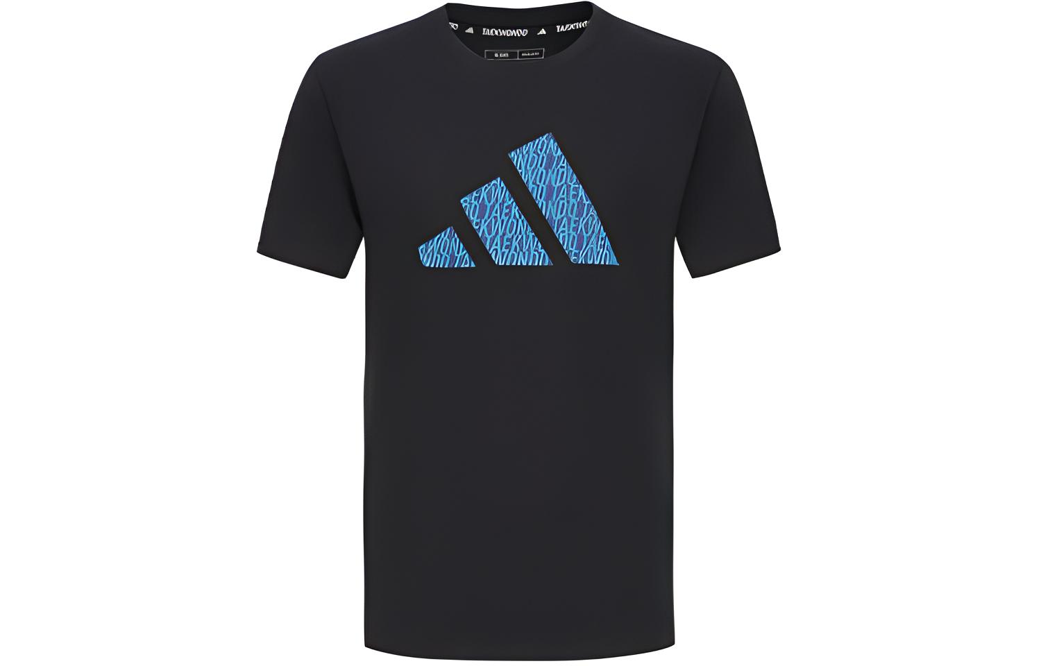 Мужские футболки Adidas Черный/Синий adiCLTSPSTK-BBU L