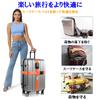 TAS Lock Suitcase Carry Case Belt Adjustable Dial Lock Band Travel Convenience Item Luggage Securing Belt Prevents Luggage from Business Prevents