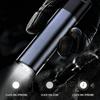 Car Safety Flashlight with Pointed Glass Breaker, Recessed Seat Belt Cutter, and Rechargeable LED Light for Roadside Emergency Preparation