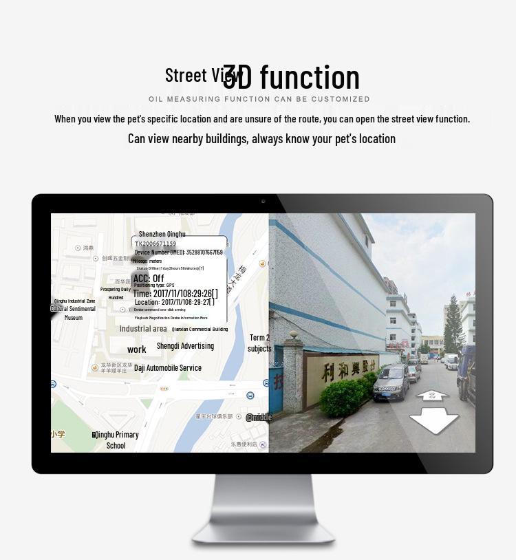 2G/4G Car GPS Locator GT02 - No Charge Needed, Beidou DAGPS Tracking System