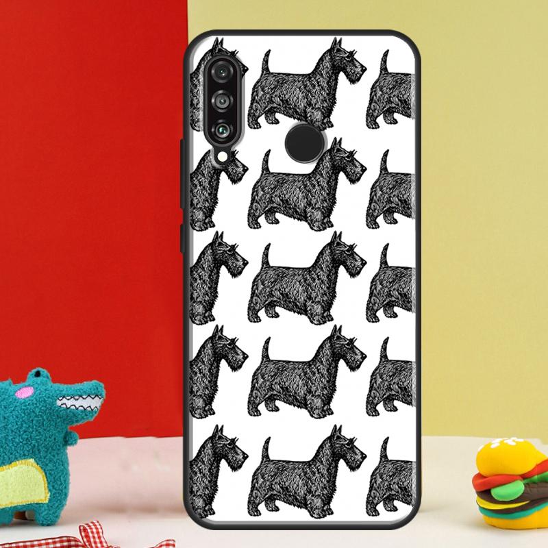 

Scottish Terrier Dog For Huawei Nova 9 10 SE 12i 12s 11i 5T Y91 Y90 Y60 Y70 Y72 Y61 P60 Pro P20 P30 P40 Lite Case Huawei Nova 12i