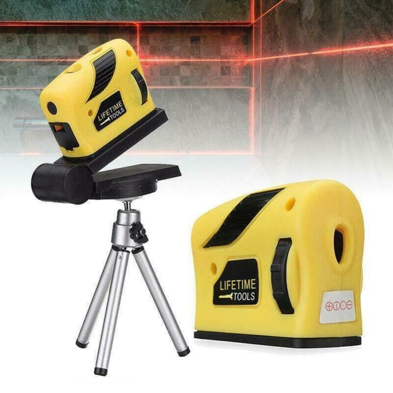 Self Leveling Level Automatic Cross Line Infrared Leveler With Tripod Home Woodworking DIY Tool