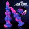 Dierlijke Vorm Hond Knoop Dildo - Realistische Siliconen Anale Stretcher voor Mannen & Vrouwen, BDSM Seksspeeltje met Zuignap