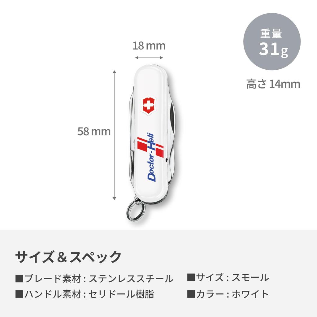 VICTORINOX Midnight Disaster Emergency Doctor Handy Tool Manager, Prevention, Medical, Helicopter, [0.6366-X2]