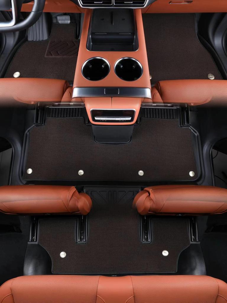 Volkswagen Tayron 21-24 Eco-Friendly 3D High-Edge TPE Floor Mats