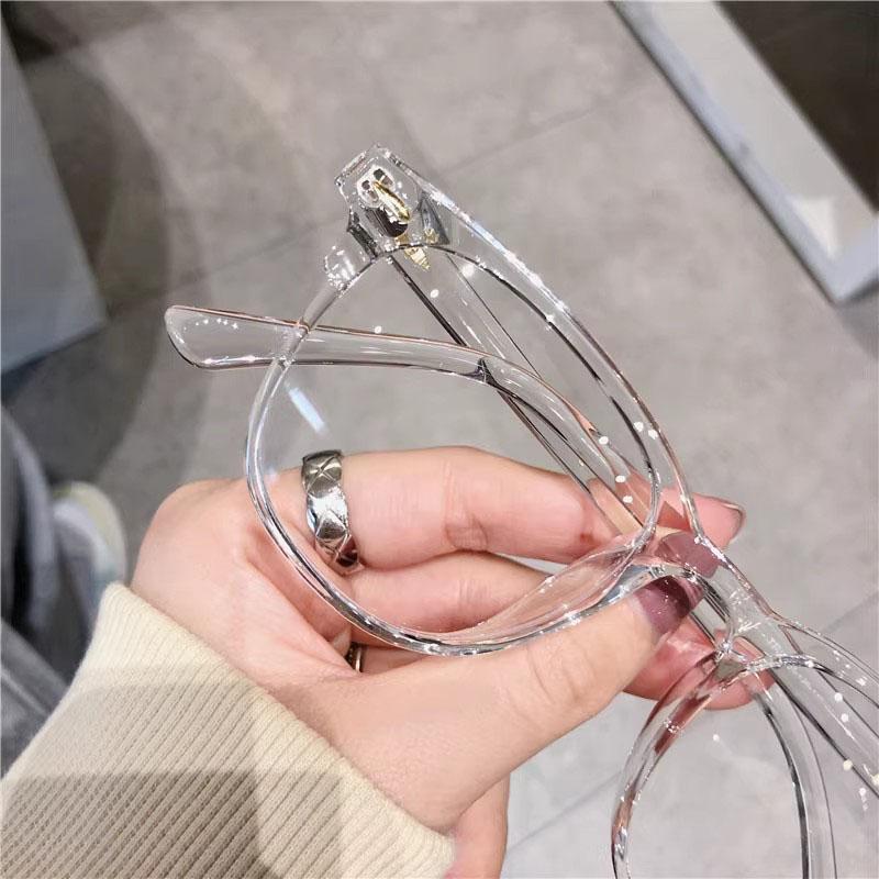 Fashion Leopard Frame Spectacles Glasses Anti-Blue Light Clear Lens Eyewear Frames For Daily Office Reading Life Accessories