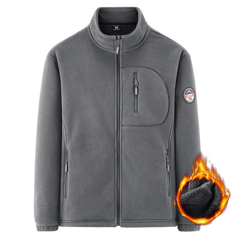 Куртка из плюшевого флиса для мужчин — фото 4