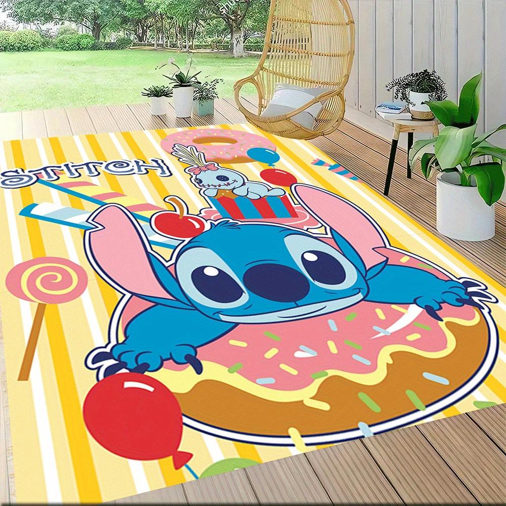 1pc Lilo-and-Stitch-(28)_01 Carpet Area Rug, Bedroom, and Playroom - Durable, Stain-Resistant, and Easy To Clean, Living Room, Laundry Room,