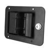 162 X 115mm Toolbox Handle Latch Heavy Duty Stainless Steel with Key Truck Tool Box Latch for Caravan RV Vehicles