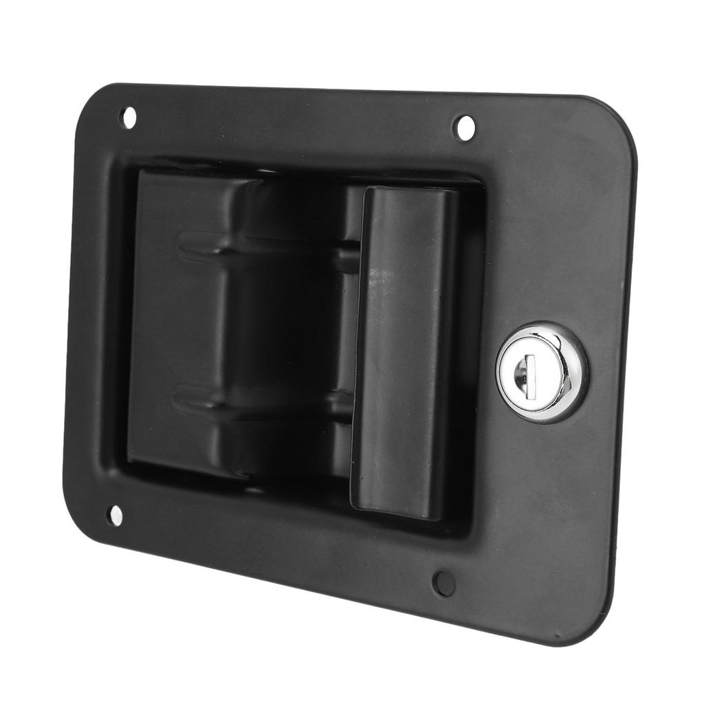 162 X 115mm Toolbox Handle Latch Heavy Duty Stainless Steel with Key Truck Tool Box Latch for Caravan RV Vehicles