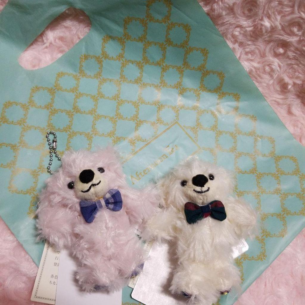 [USED] Afternoon Tea Cheeky SS Mascot Charm Teddy Bear