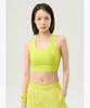 LECOQ Women'S Hot Melt Mesh Bra Top - Lime (Qq222Esl41)