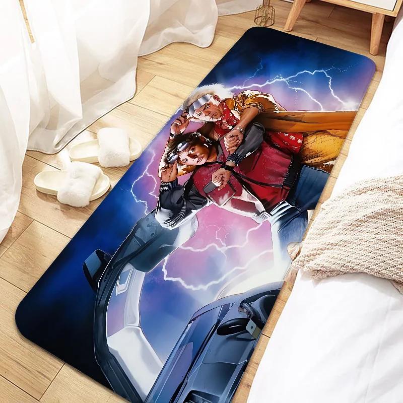 Back To The Future Door Mat Entrance Non-slip Doormat Washable Kitchen Carpet Living Room Hallway Rugs Bathroom Bath Door Mats
