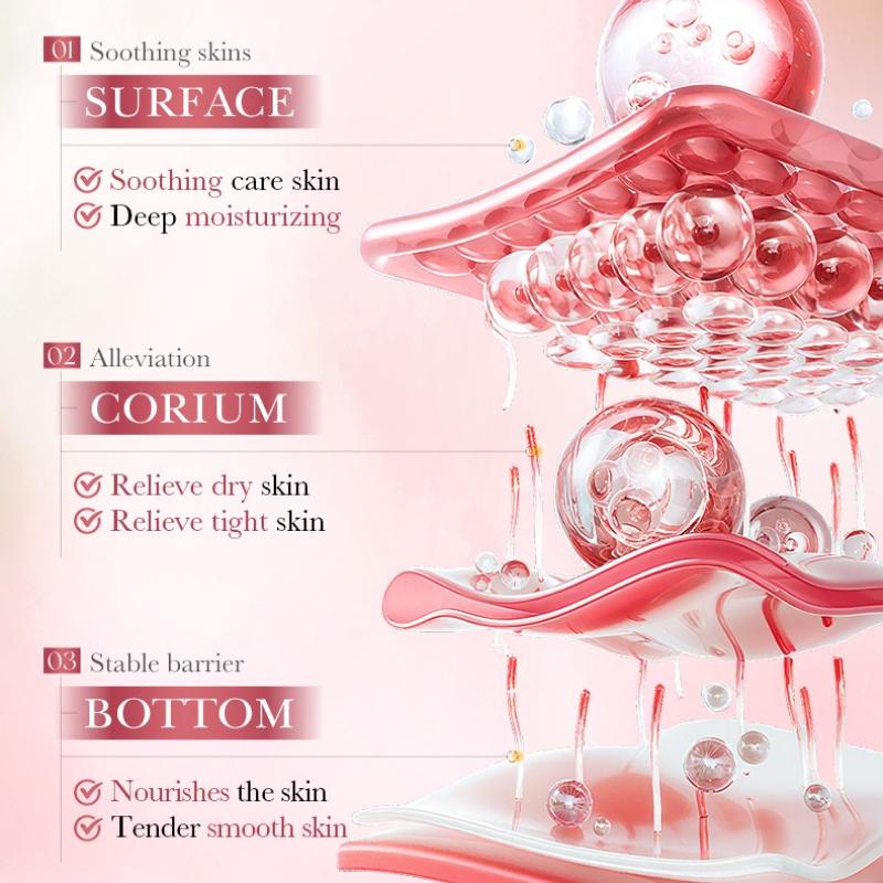 Pink Aloe Vera Soothing Moisturizing Gel 300g Moisturizing Aloe Vera Gel Skin Care Products