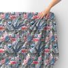 Königlicher Samt Stoff Polyester Zum Nähen - Motiv Safari Zebras