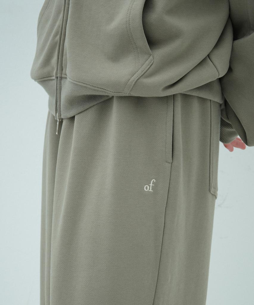 Obeodyupeulleeo Two-Way Wide Sweat Pants_Khaki