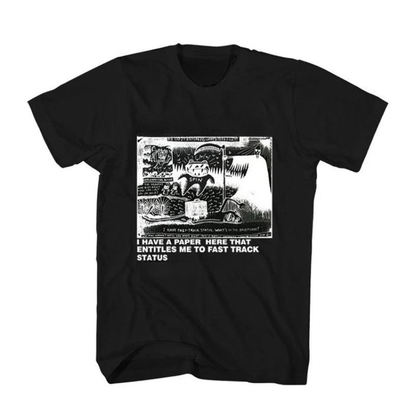 2025 New Rock Band Short Sleeve Cotton T-Shirt Comfortable and Breathable for Men and Women Popular Fashion Couple Outfits