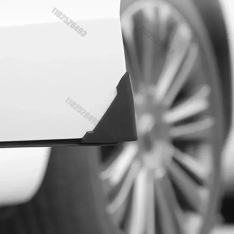 2/4pcs Car Door Corner Protector Universal Edge Corner Anti-collision CoversTransparent Silicone Protectors Anti-Scratch Protect