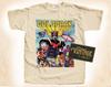 Goldorak V1 T-Shirt Vintage Natural Color Men's T-Shirt DTG Digital Print SIZES S M L XL 2XL 3XL 4XL 5XL